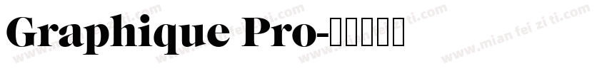 Graphique Pro字体转换